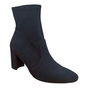 AEROSOLES Sexy Slim Black Glam Goth NWT Booties (size 6)